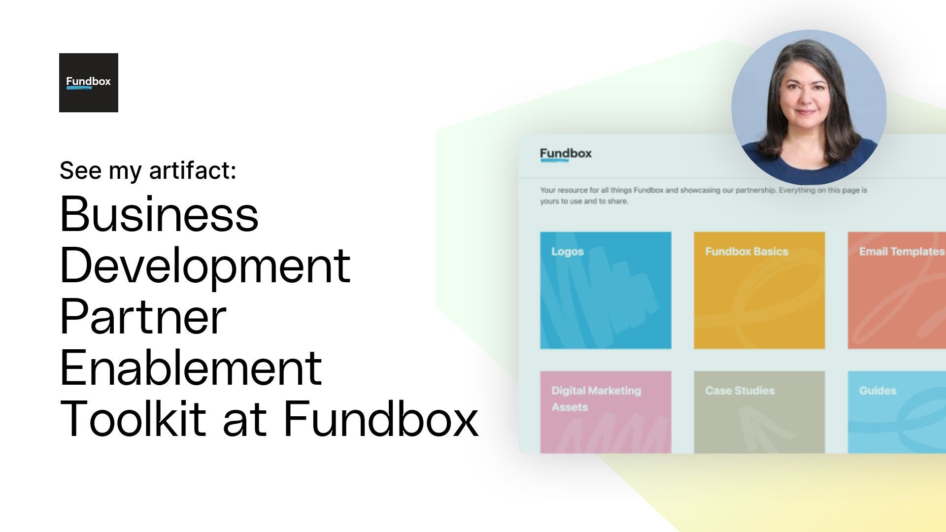 Business Development Partner Enablement Toolkit at Fundbox Artifact