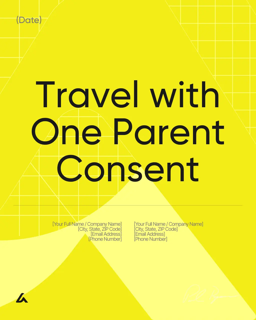 Travel with One Parent Consent