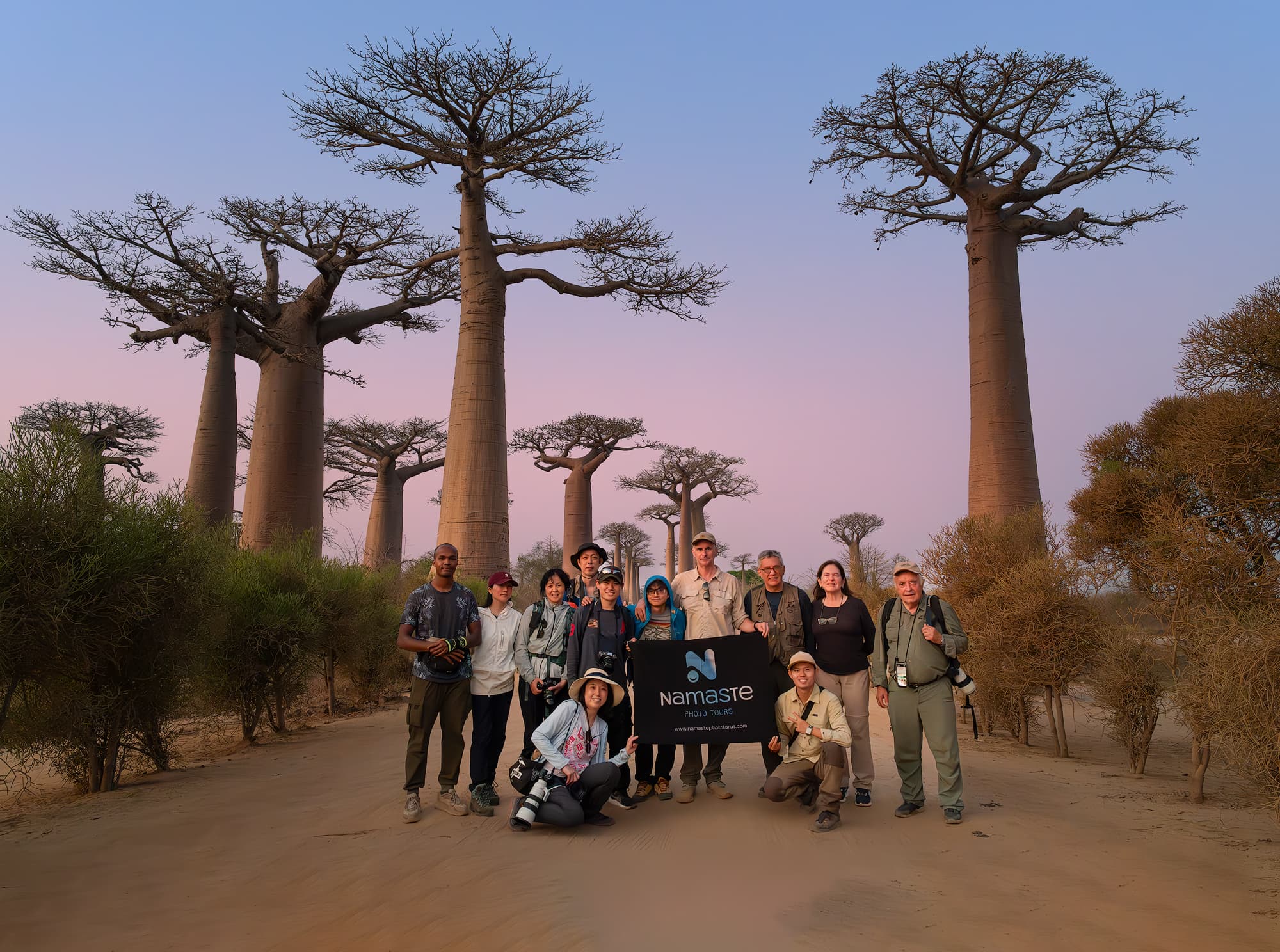 Baobaos en Madagascar