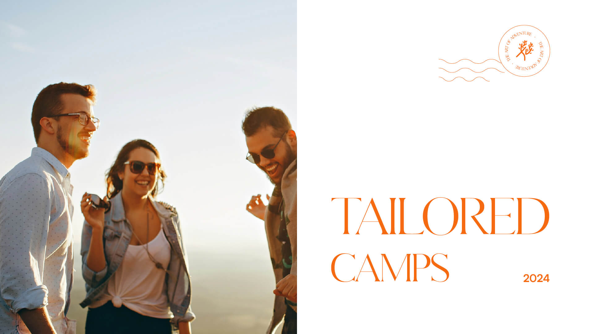 Tailored Camps cover postcard