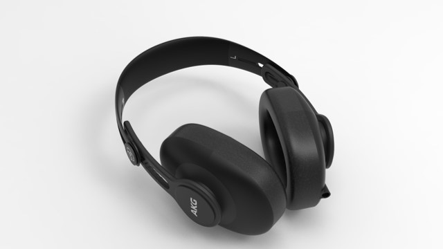 Preview of a render of the AKG 361 headphones