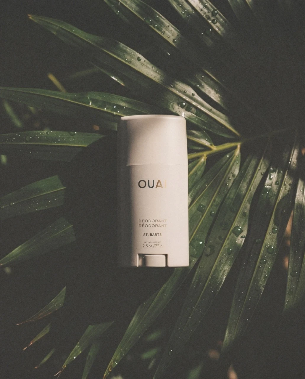 OUAI Deodorant cinematic content photography