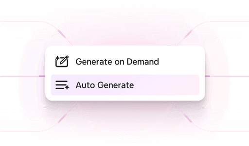 Xmind AI idea generation with menu interface layout for expanding thoughts on demand.