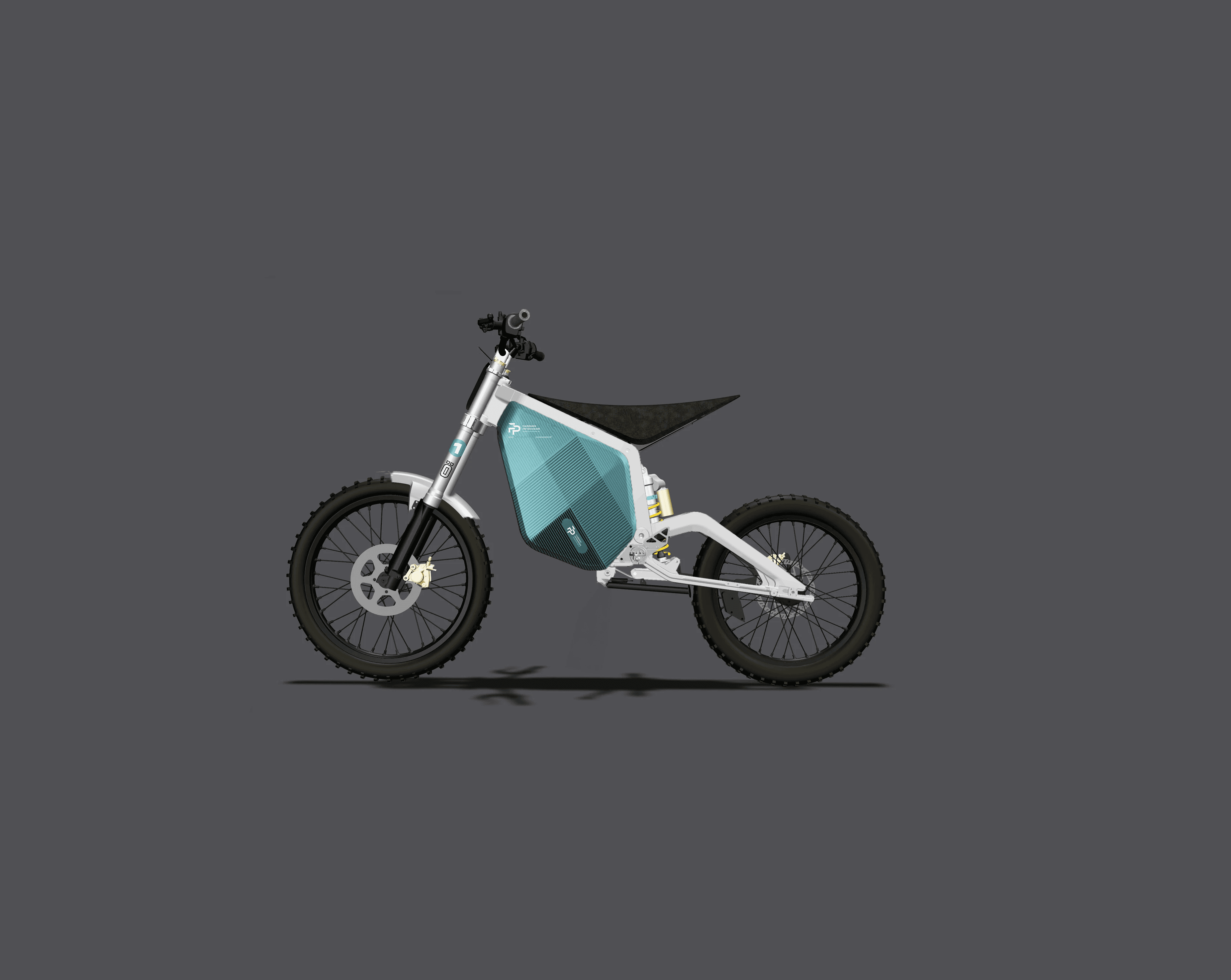 FP Bike Pioneer – E-Bike Concept Rendering by MUNIQ