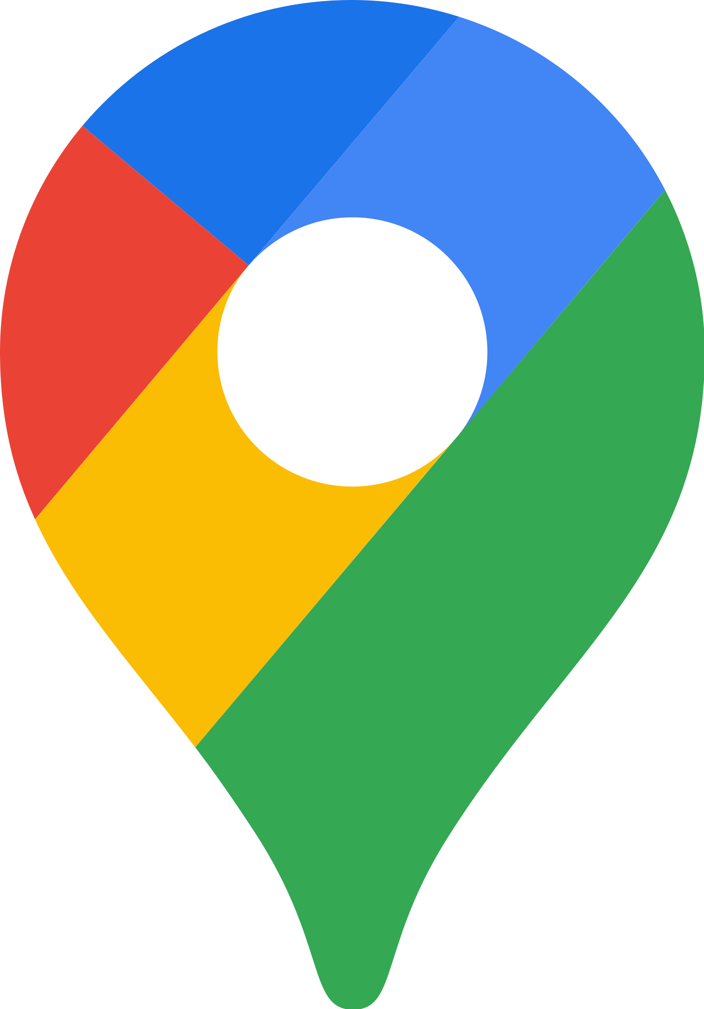 Icône Google Maps application cartographie géolocalisation agence Vision IA