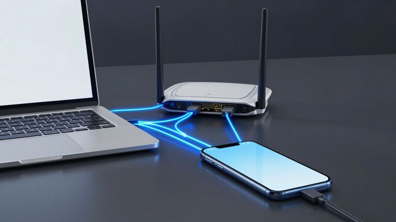 Encrypted tunnel across multiple devices