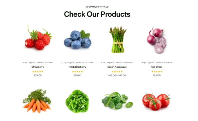 Farmers Farm Website Design