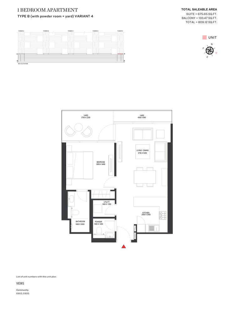 Golf Ridges at Sobha One 1 Bedroom