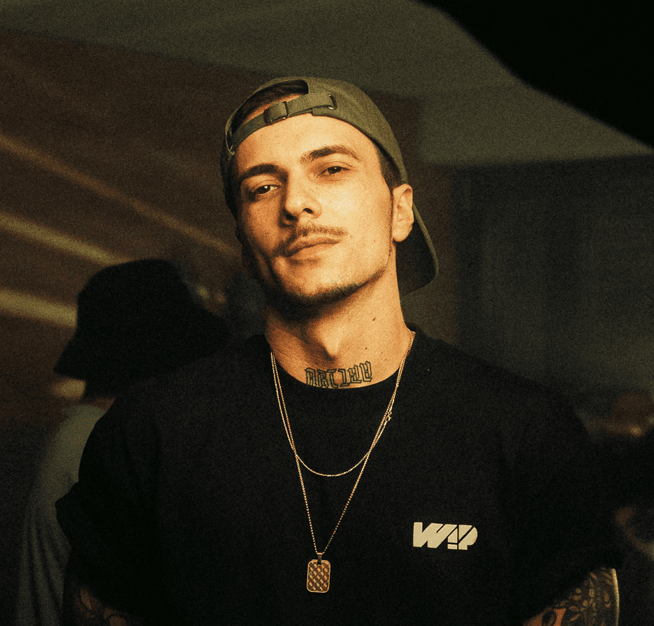 founder of vidyofilms productions, man with moody background portrait