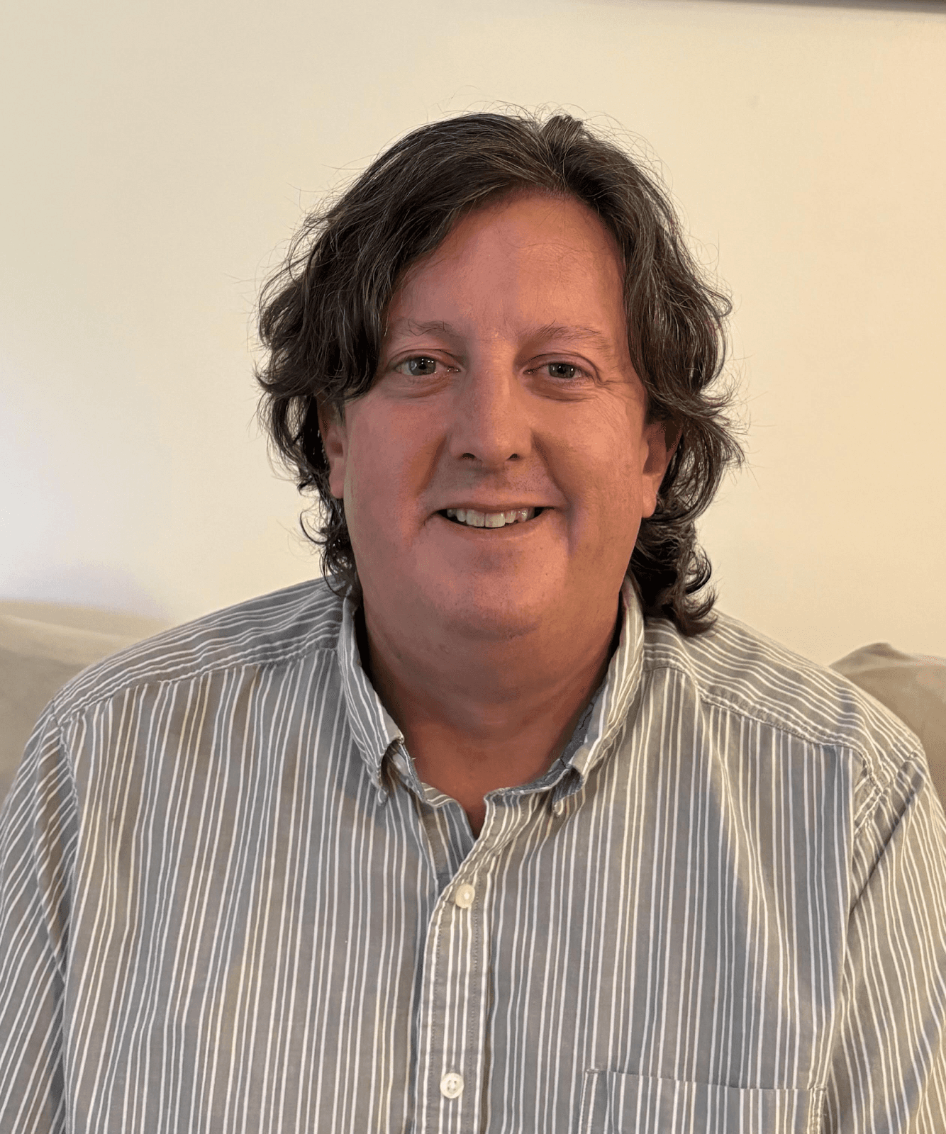 white man with long hair