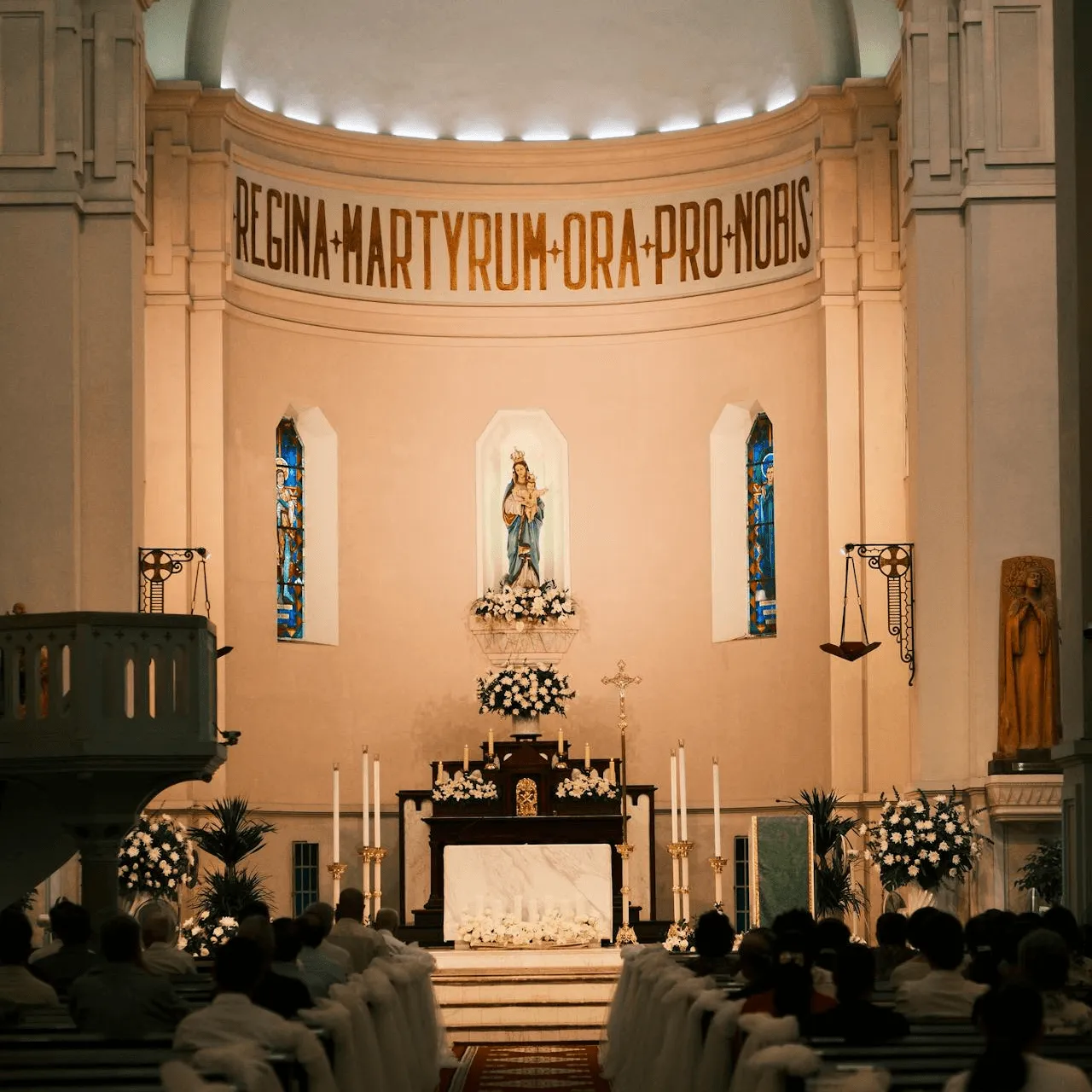 A church interior