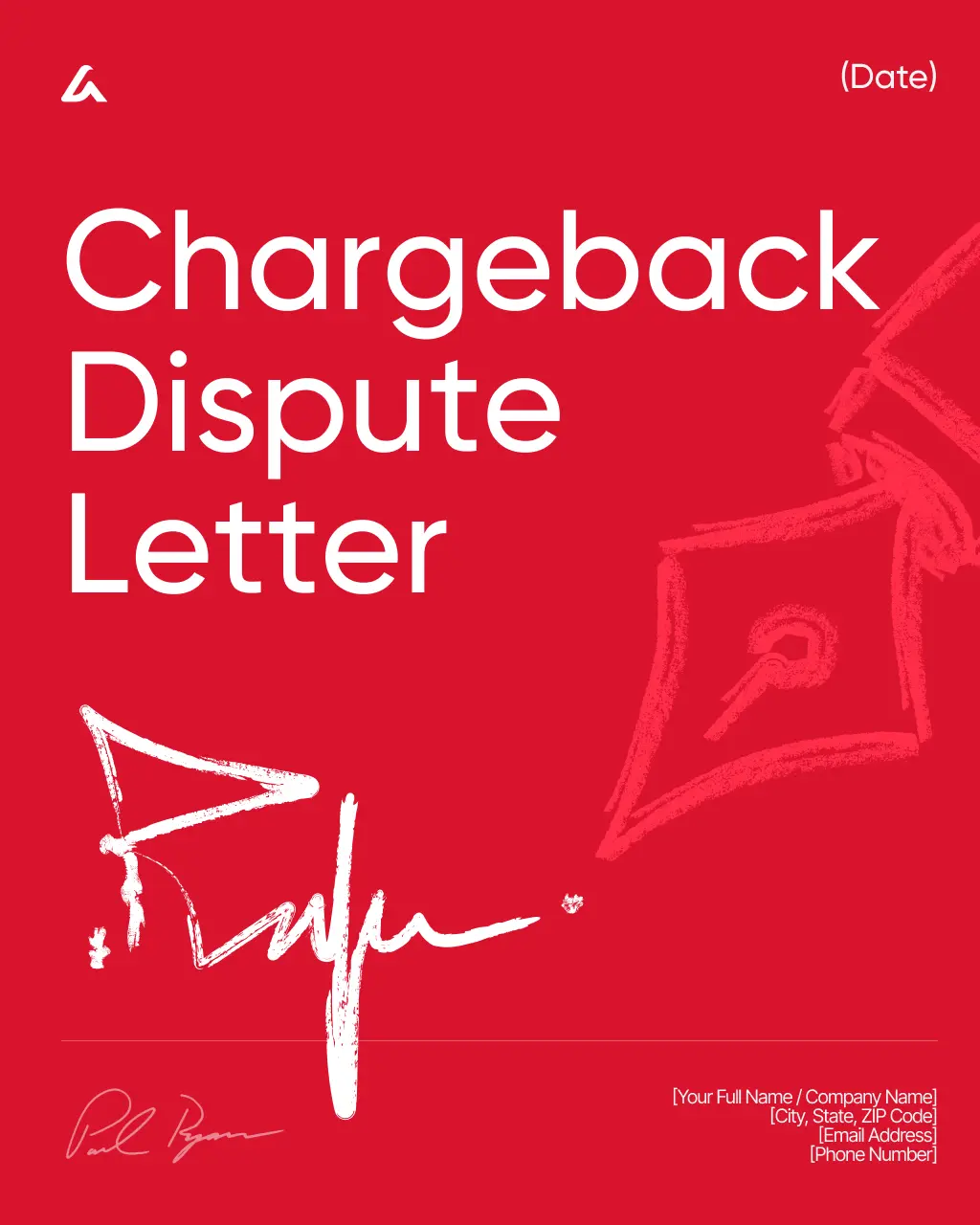 Chargeback Dispute Letter