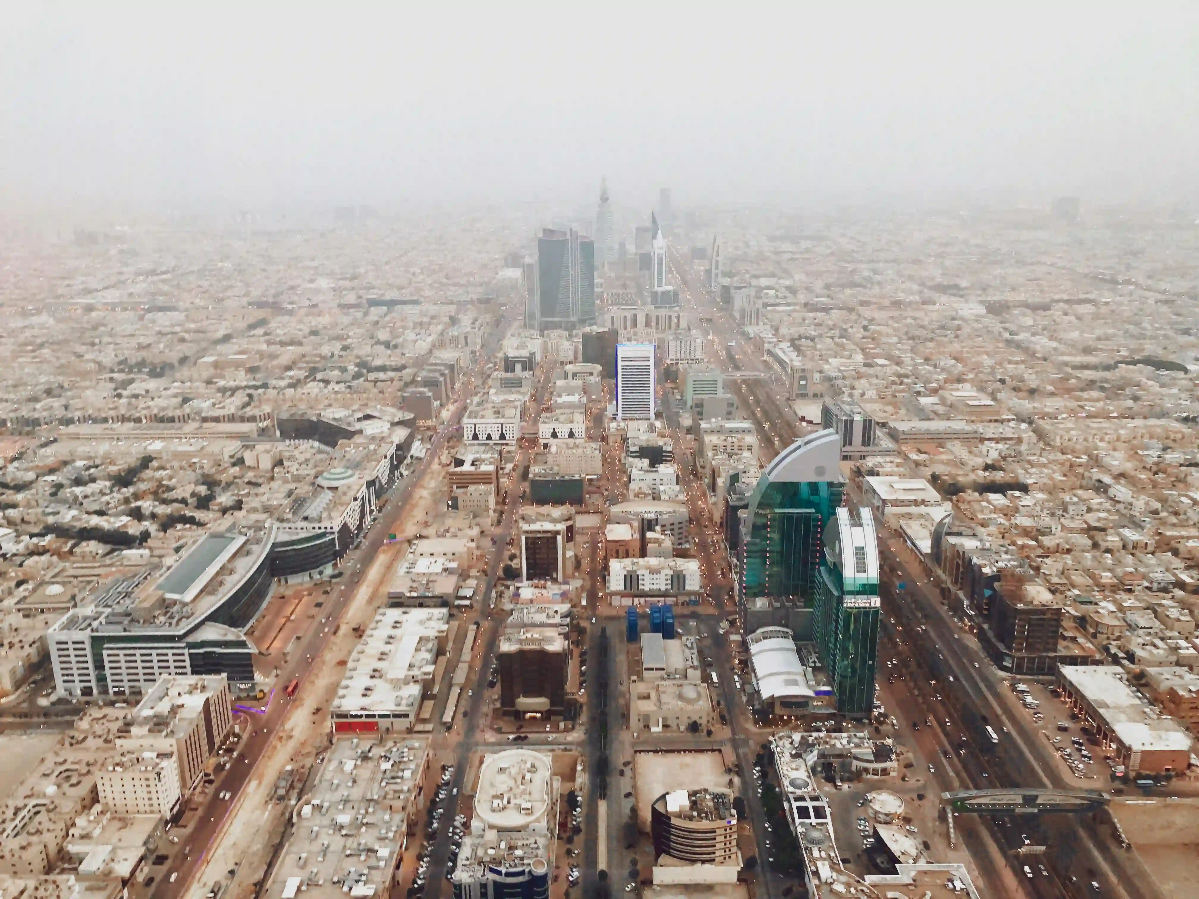 une vue de Riyad, Arabie Saoudite