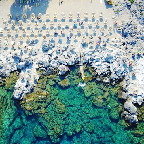 Kallithea beach view