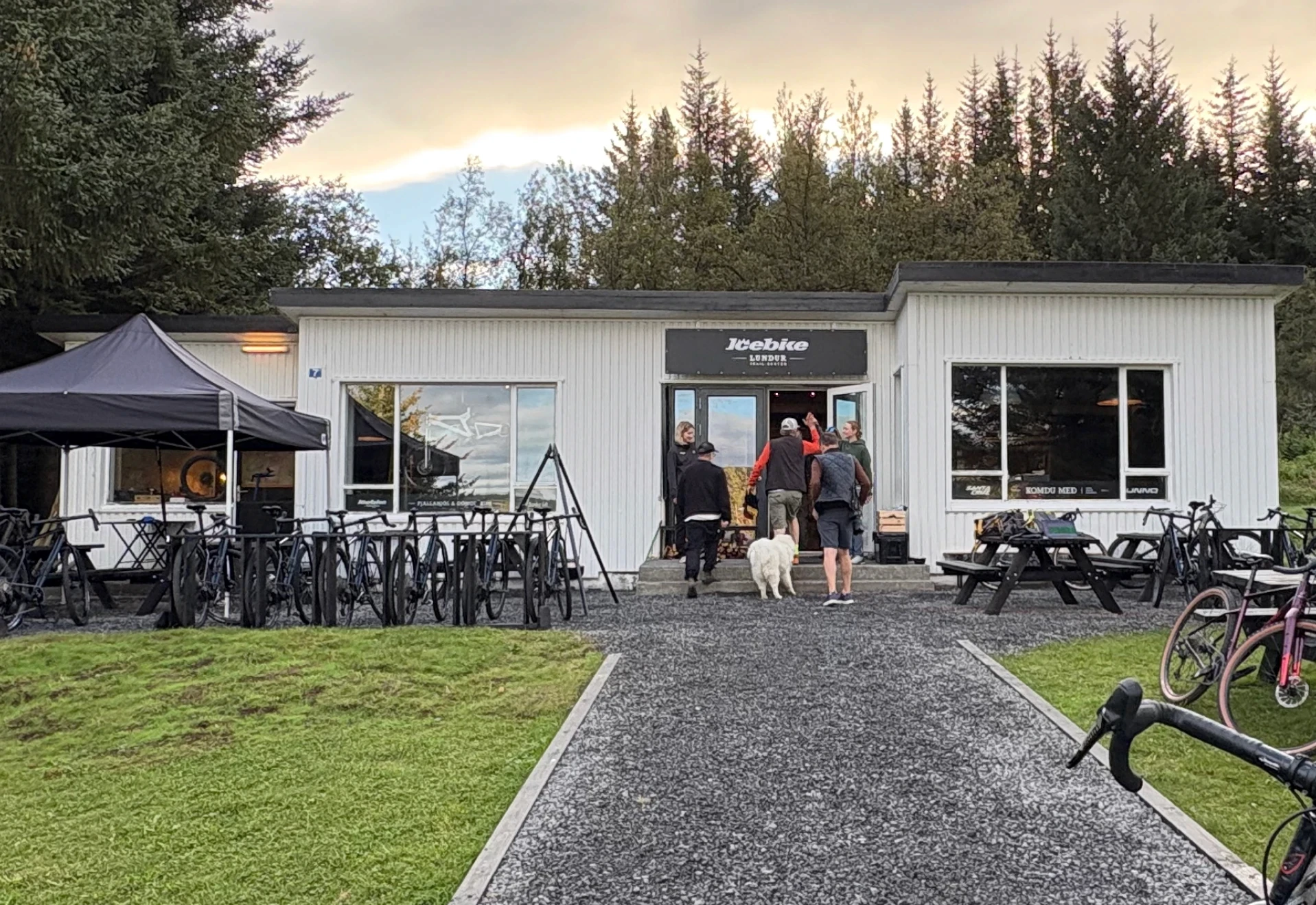 Lundur Trailcenter location