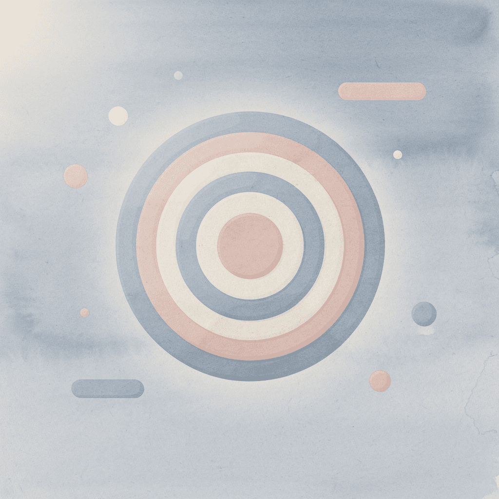 Target icon representing trading goals alignment