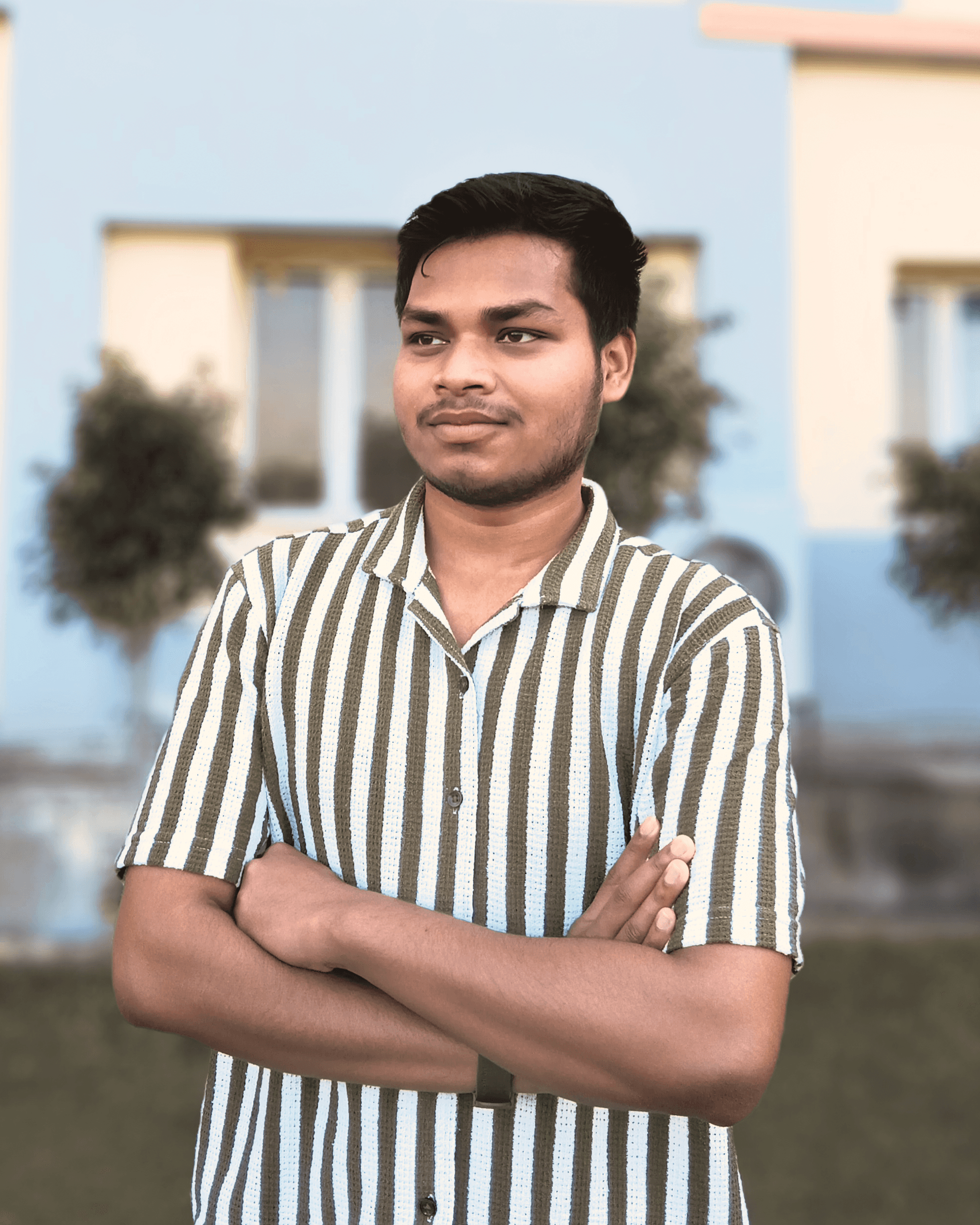 Portrait of portfolio creator