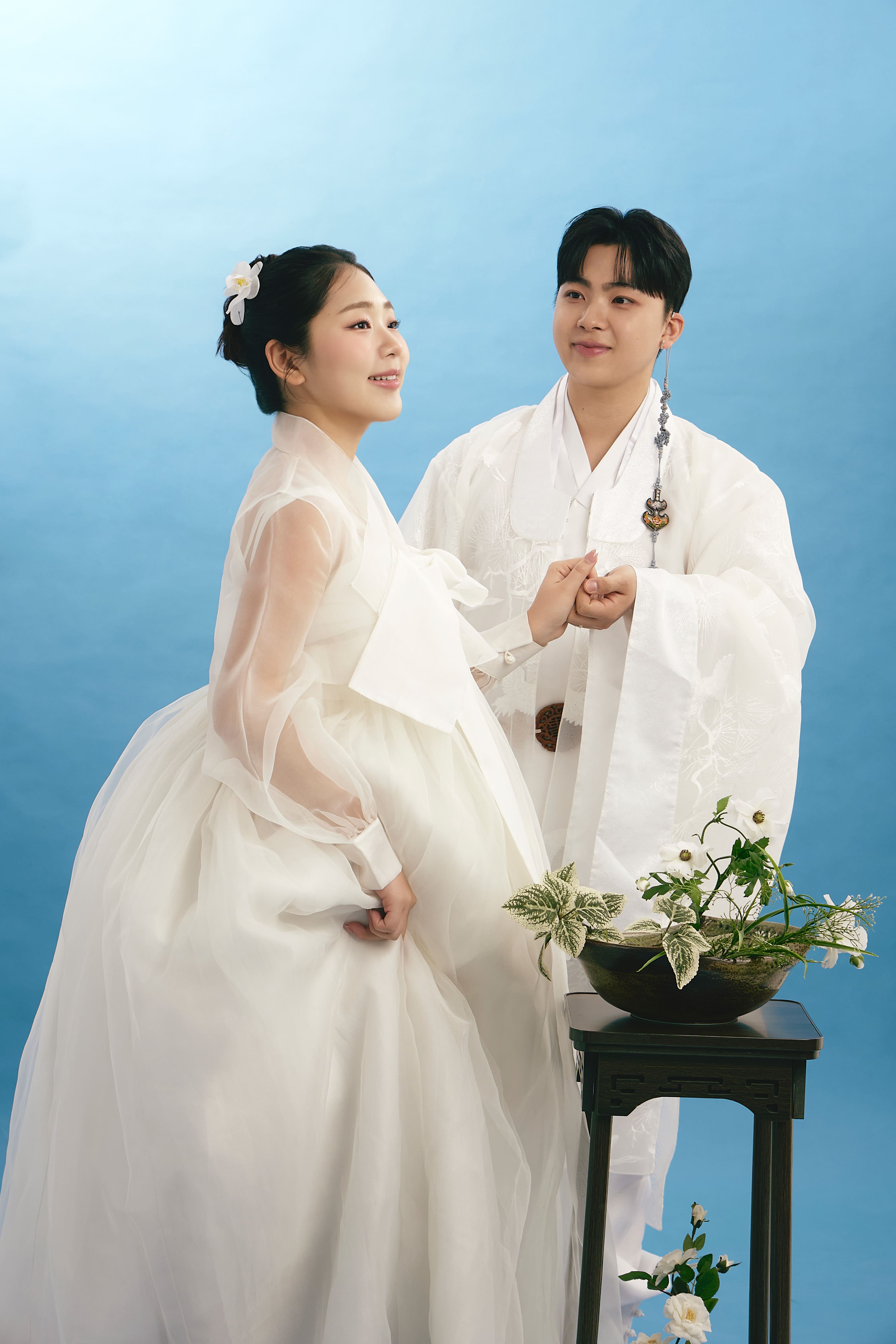한복 웨딩 스냅 촬영 후기 | 소람스냅이 담아낸 조선민화화보 현장 셀렉·보정 프리웨딩
