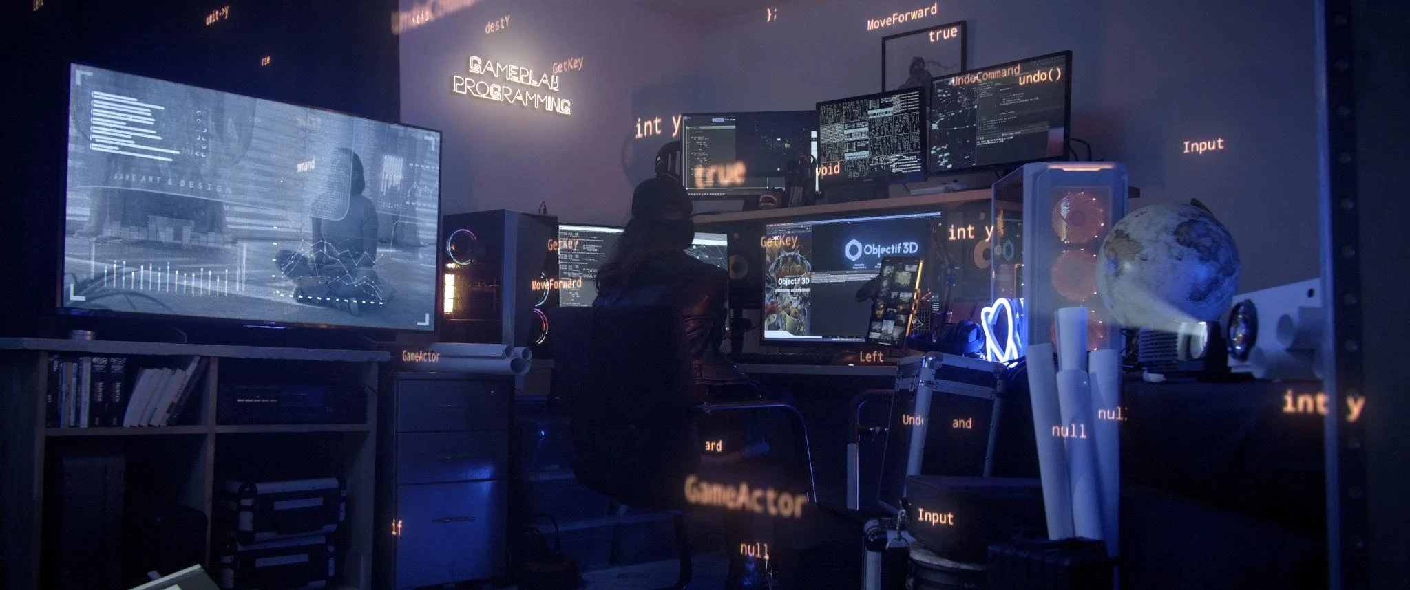Publicité cinéma réalisée pour Objectif 3D