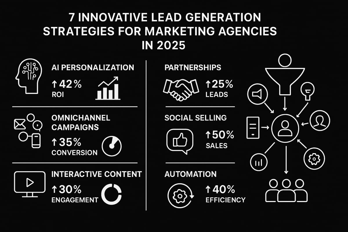 7 Innovative Lead Generation Strategies for Marketing Agencies in 2025