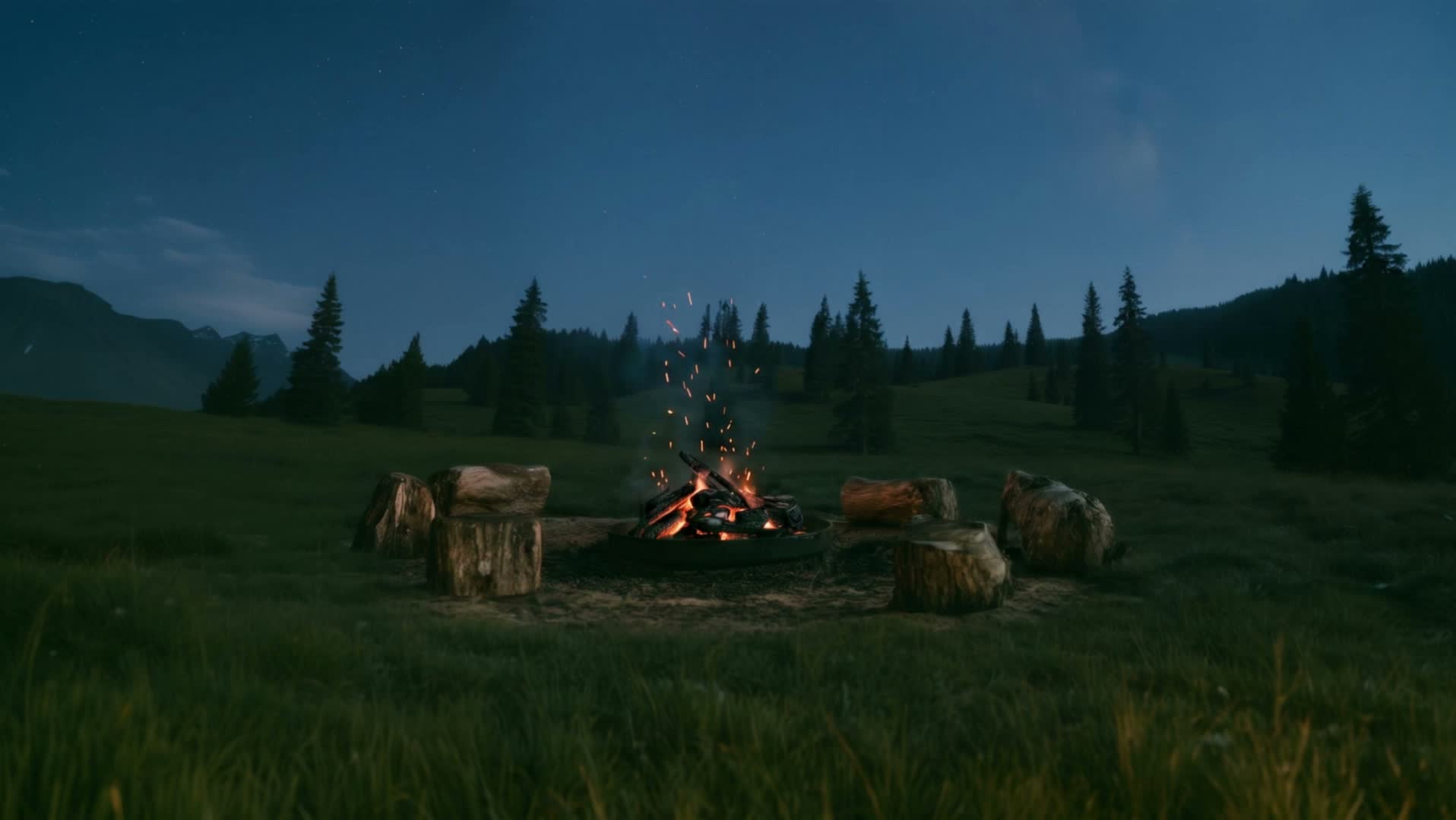 Campfire frame 1