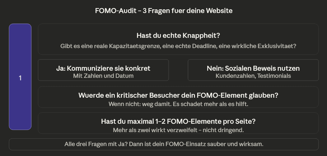 Fragen über FOMO