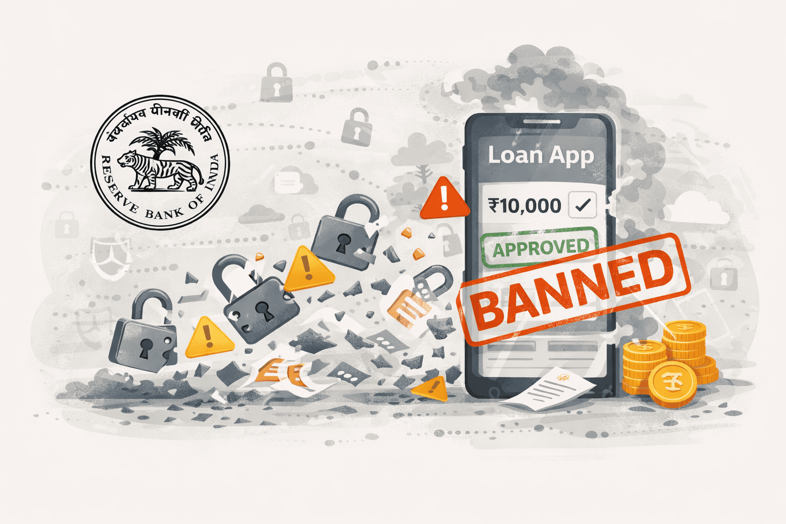 Impact of RBI Crackdown on Unregulated Loan Apps