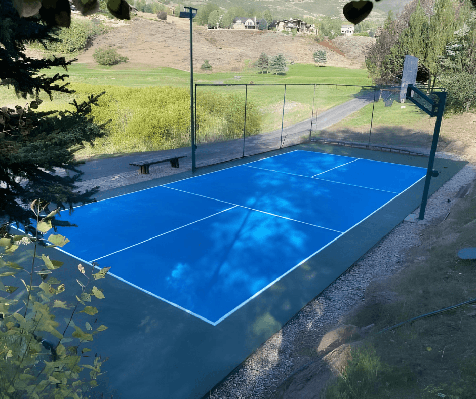 Professional Outdoor Sport Court Coating