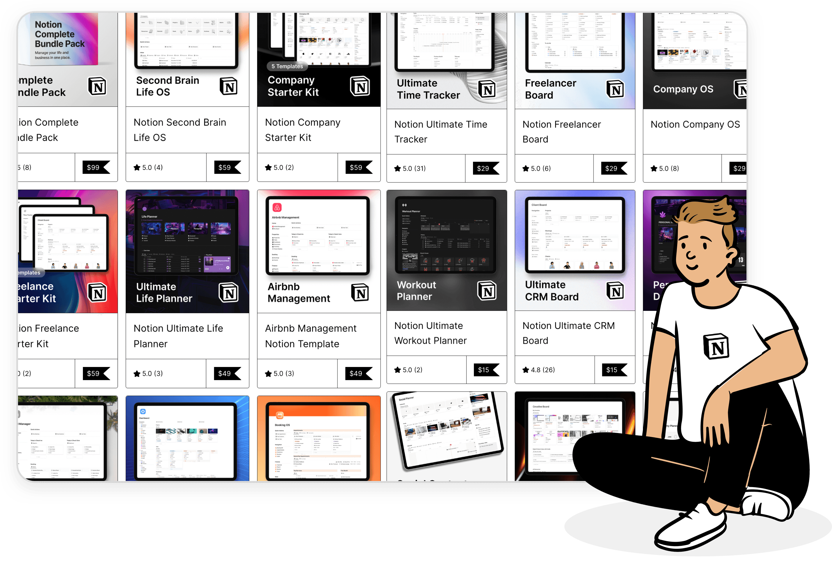 Scaling a Notion template business