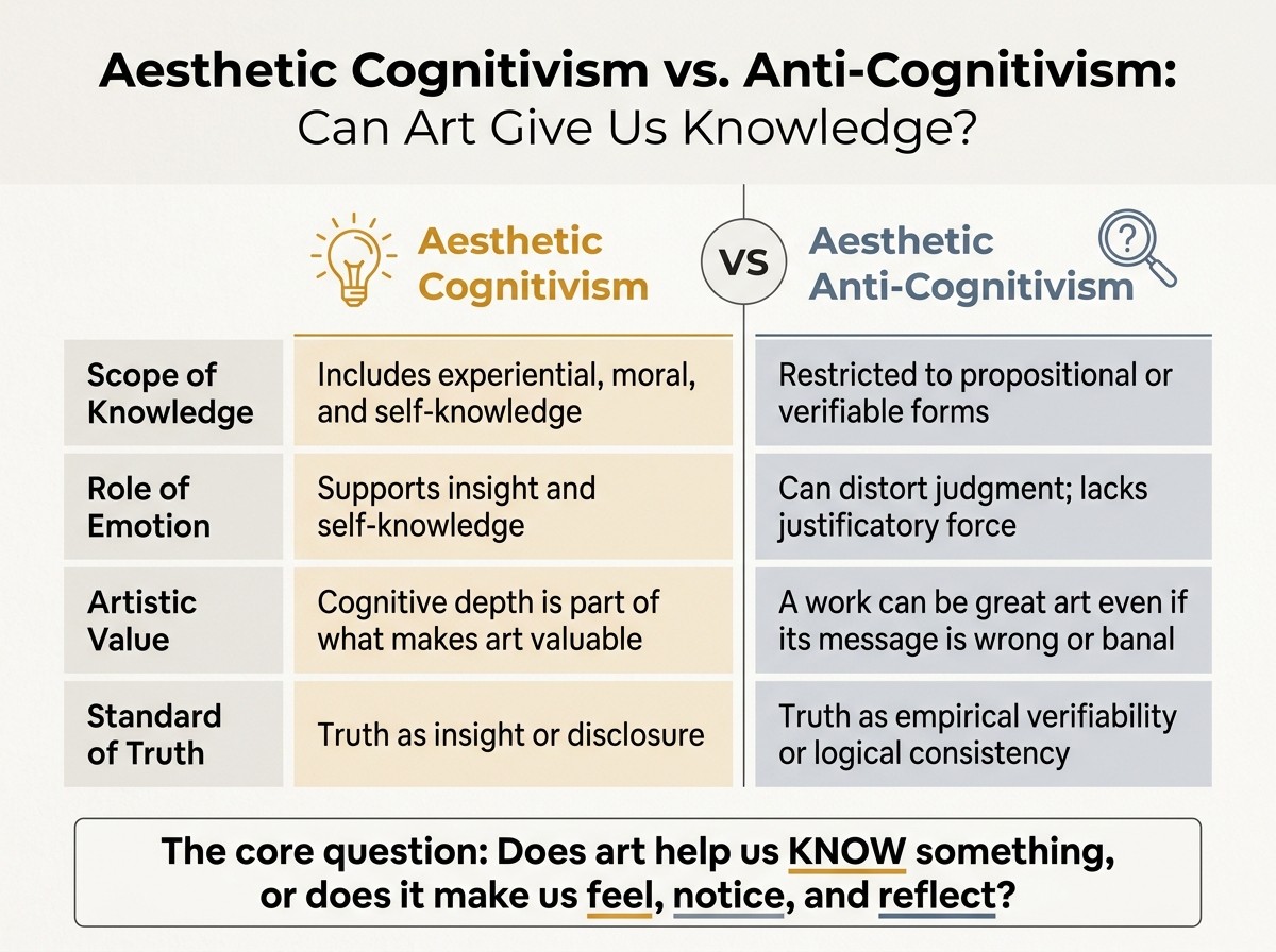 Aesthetic Cognitivism vs. Anti-Cognitivism: Can Art Give Us Knowledge?