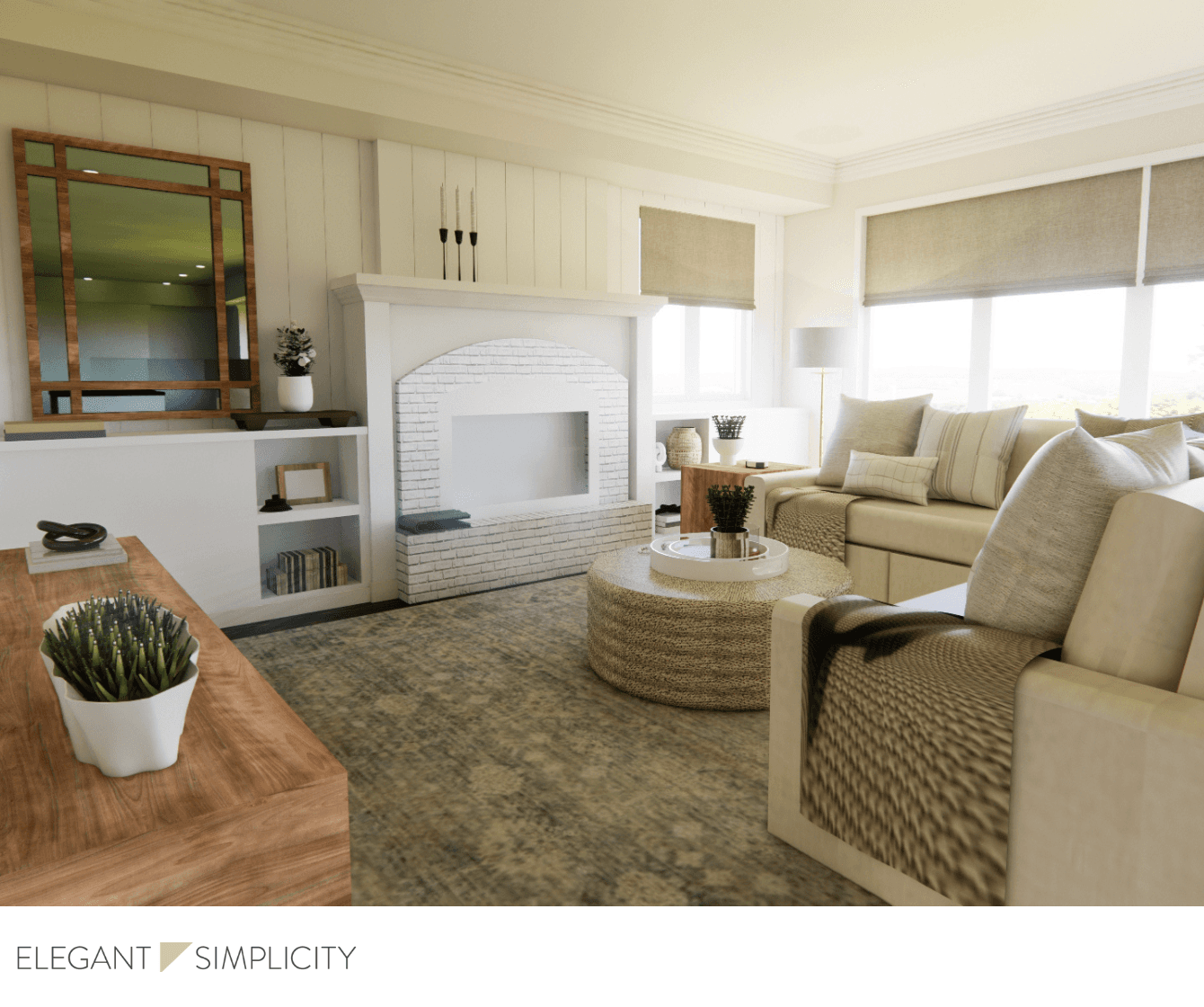 We’re so excited to share details from The Medina House: Family Room –– one of our favorite interior design + professional organizing projects in Medina, WA.