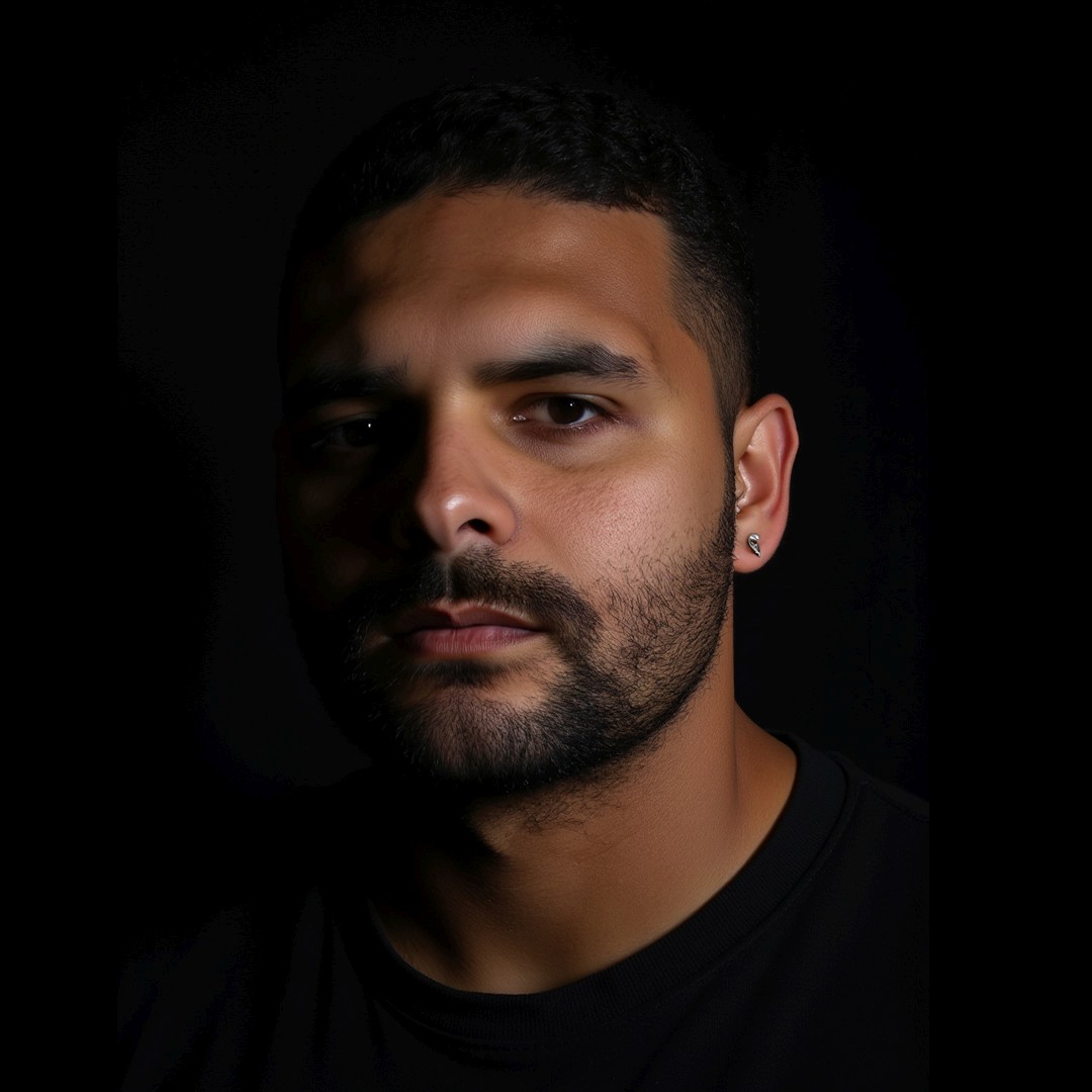 Portrait of portfolio creator – front view