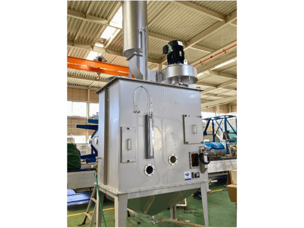 高温のガスや黒煙・ダストもまとめて処理可能な湿式集塵機