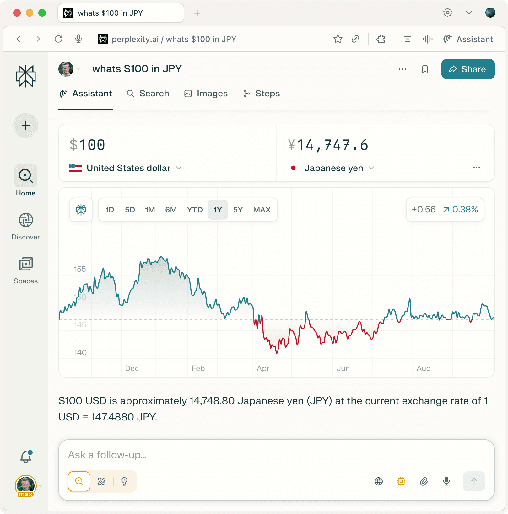 Perplexity Changelog
