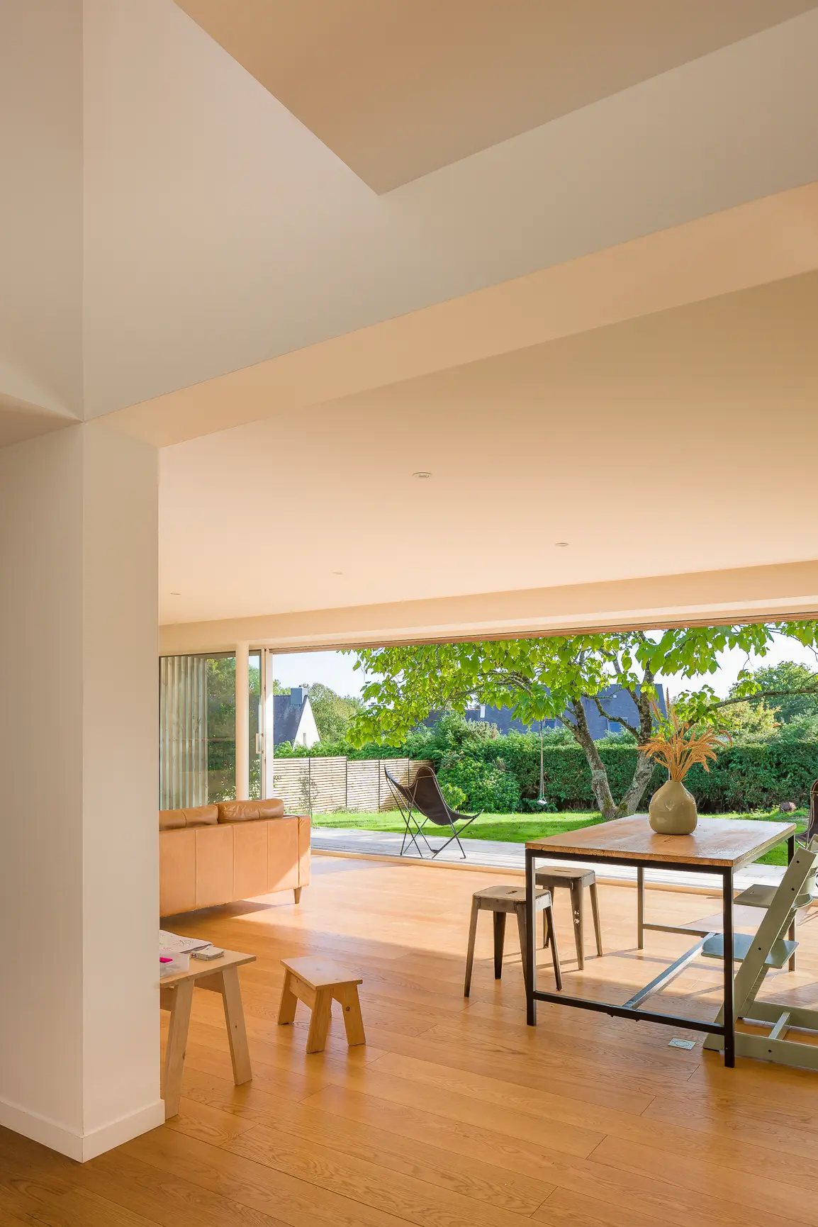 Rénovation maison néo bretonne - Pluneret - intérieur