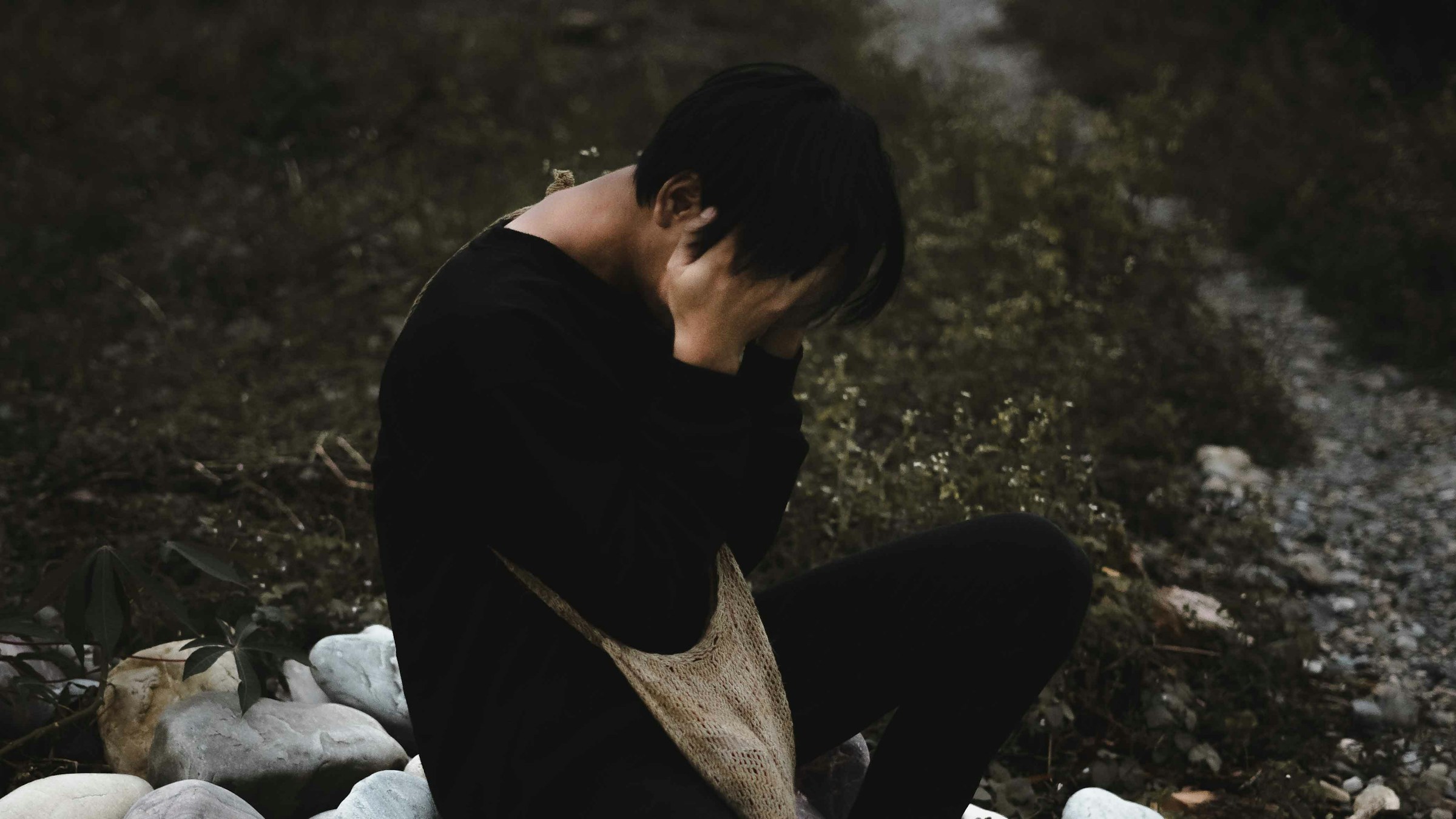 person alone in park - How Long to Break Porn Addiction