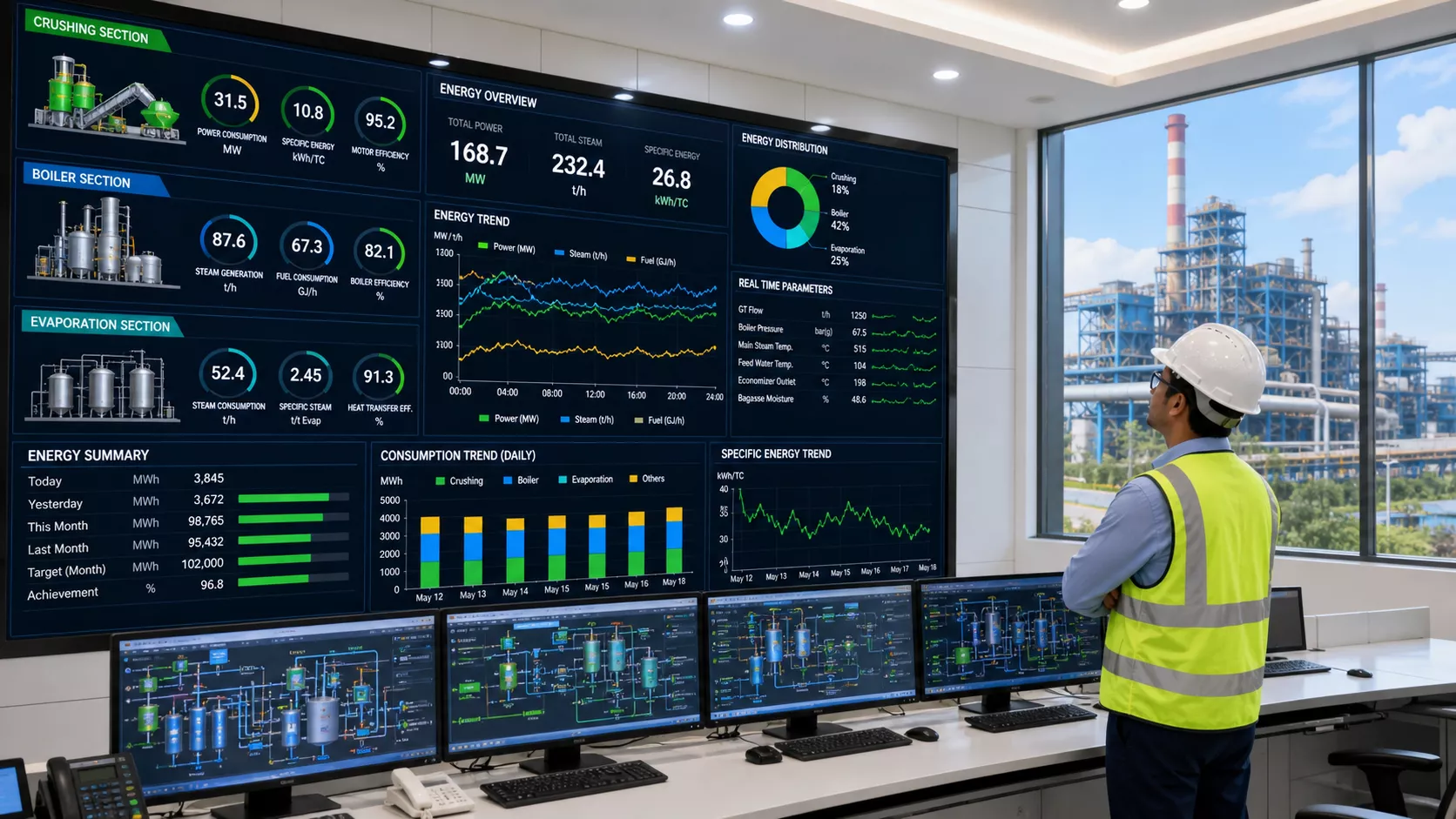 energy monitoring dashboard