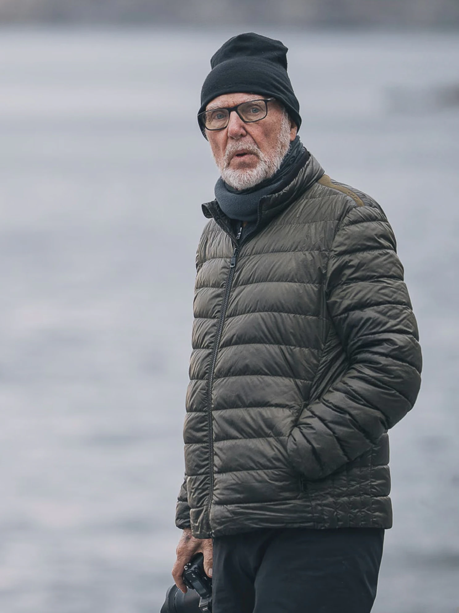 Portrait d’Albert Herbigneaux, photographe animalier