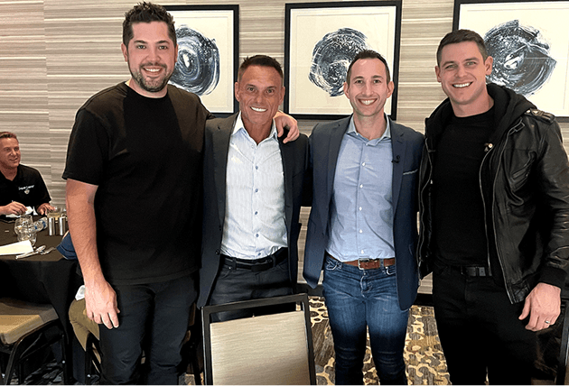Brandon and KEVIn HARRINGTON