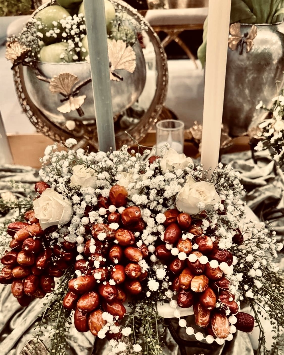 Nowruz: Dates & baby’s breath