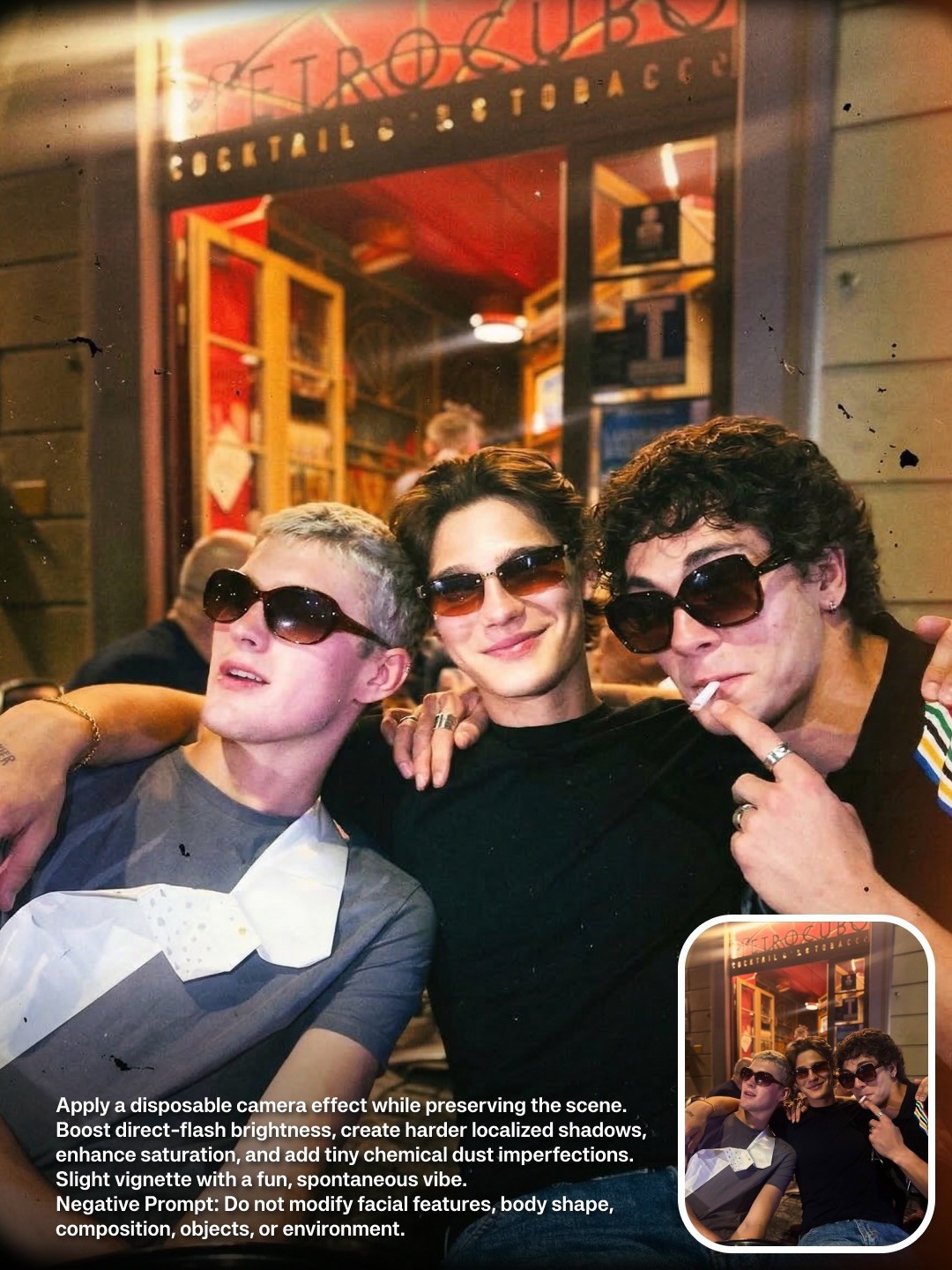 Commercial-quality AI nightlife photography for brands and creators