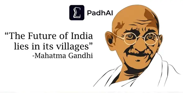 Gandhi's quote on village governance