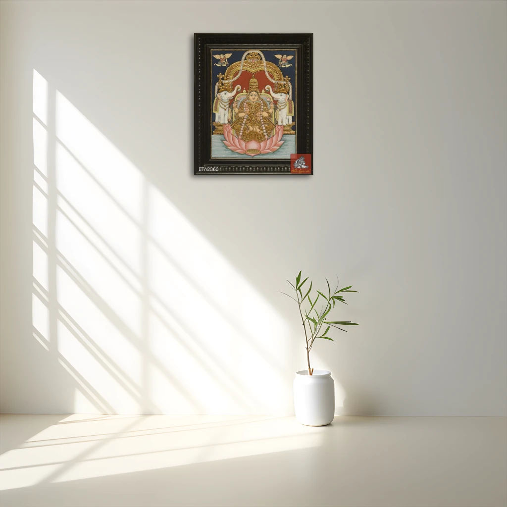 Lakshmi Antique Tanjore Painting