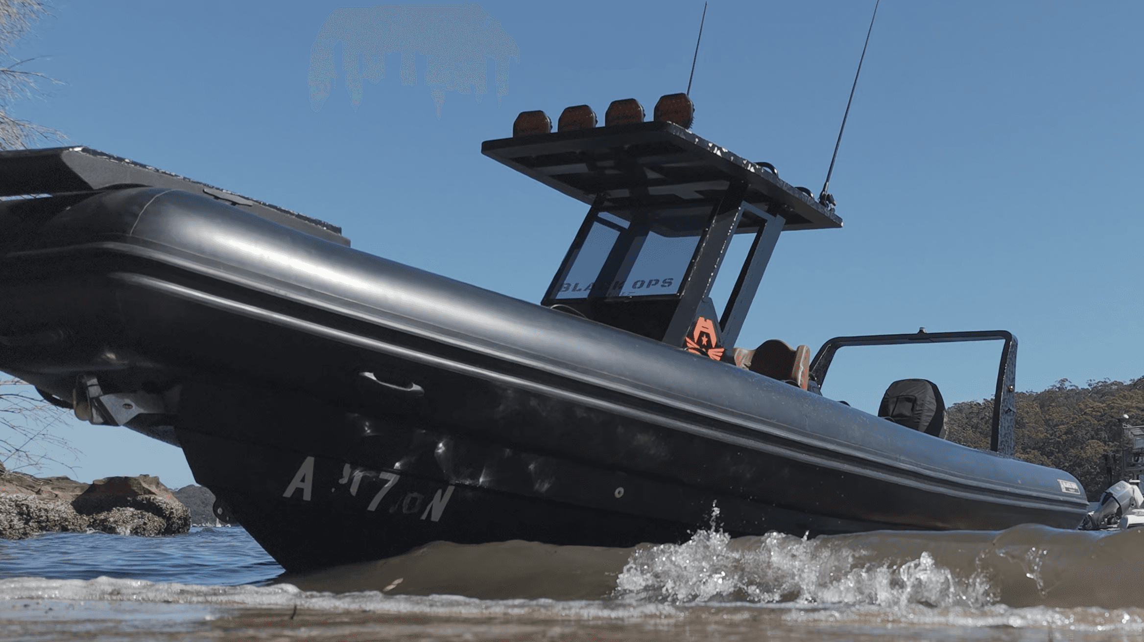 Military-grade 6mm aluminium hull