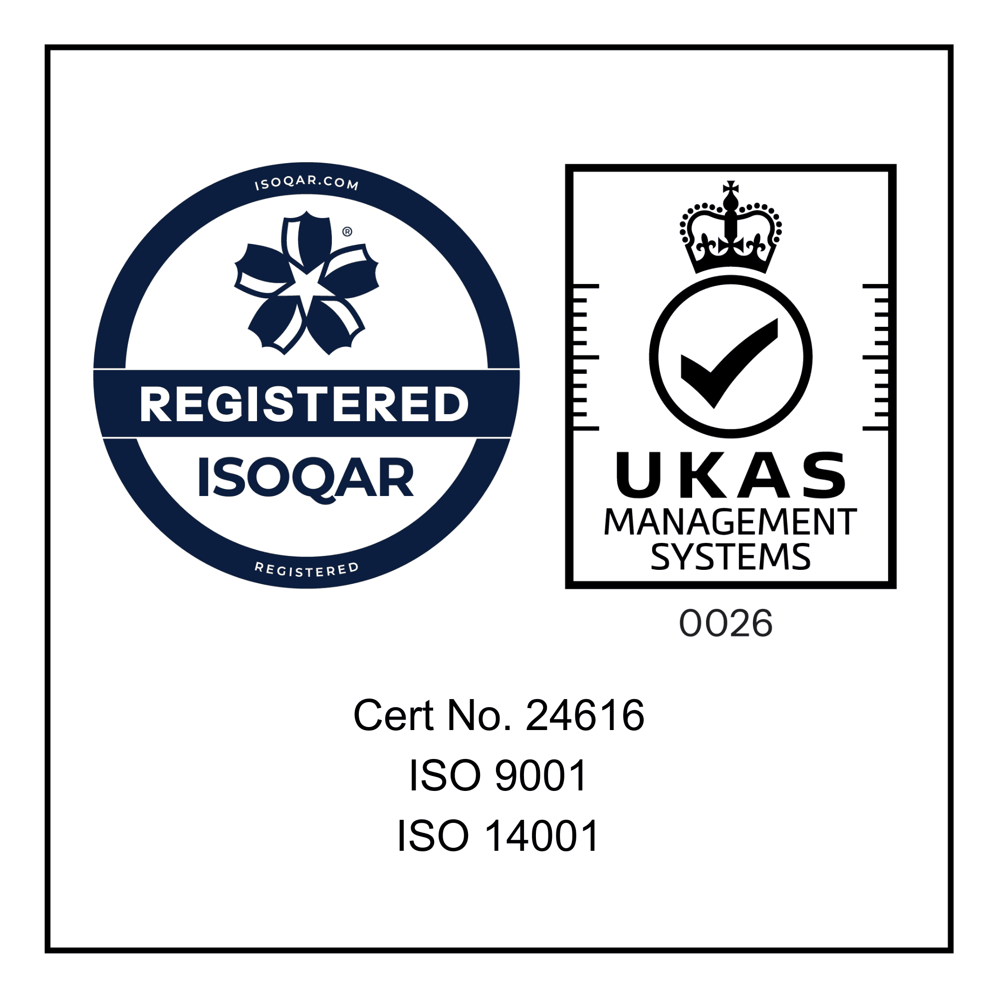 Cert No. 24616
