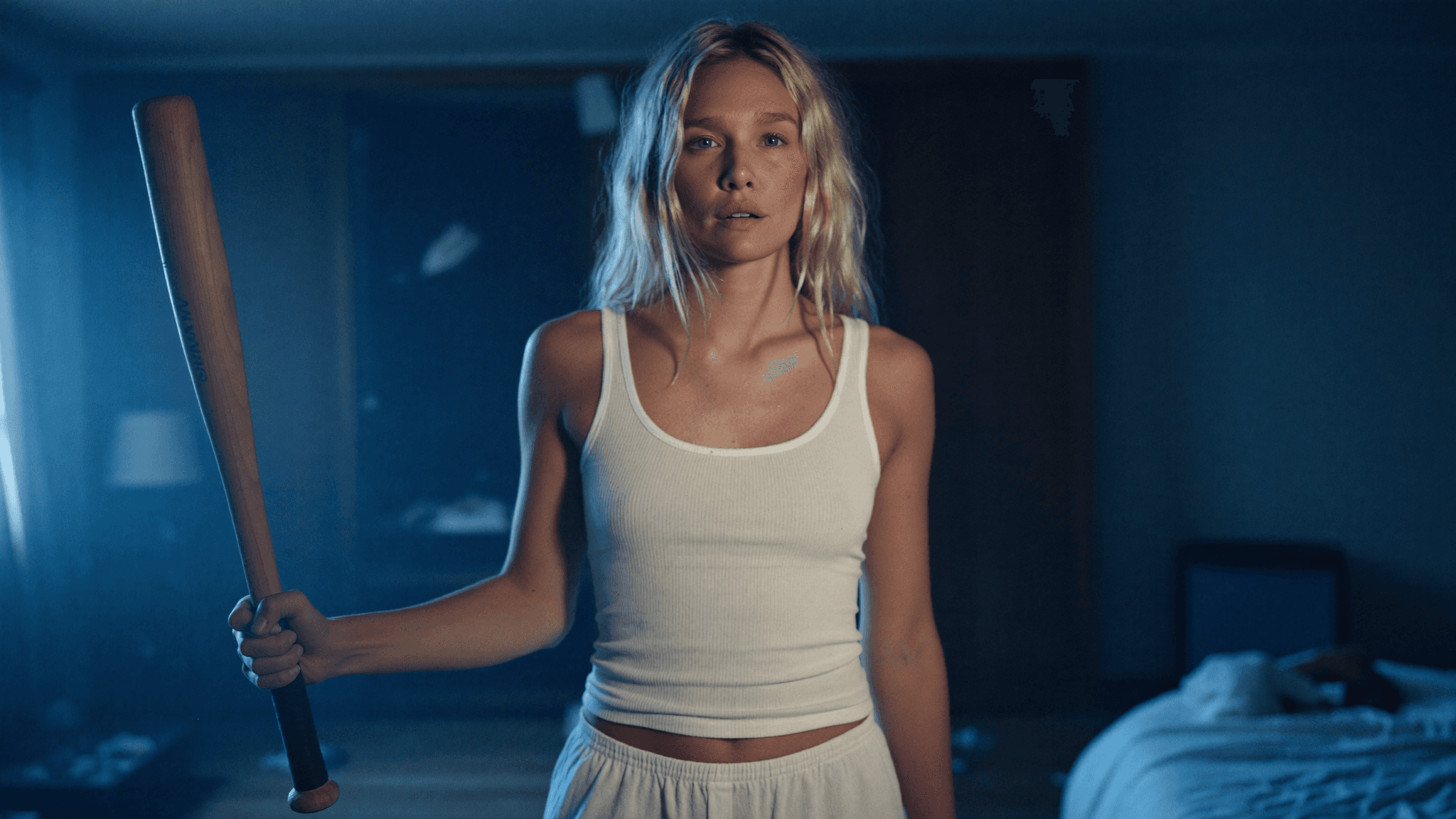 Short film about false awakenings starring a virtual actress.