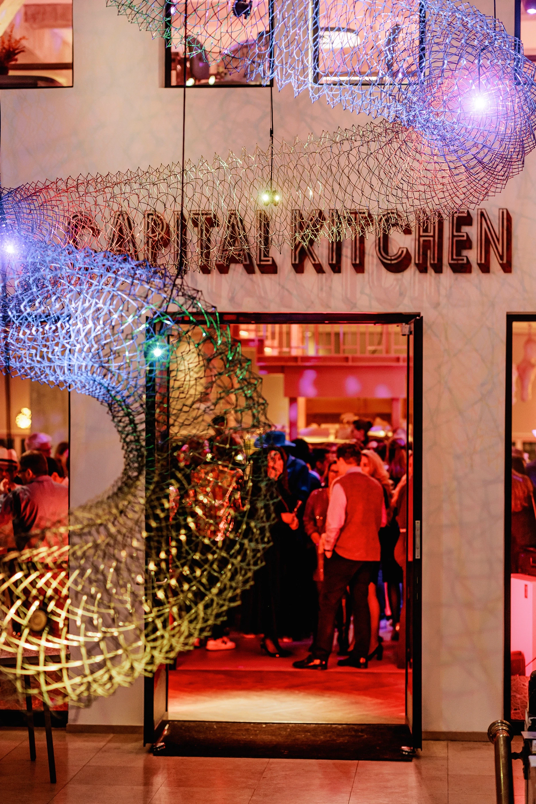 Event including Capital Kitchen entrance