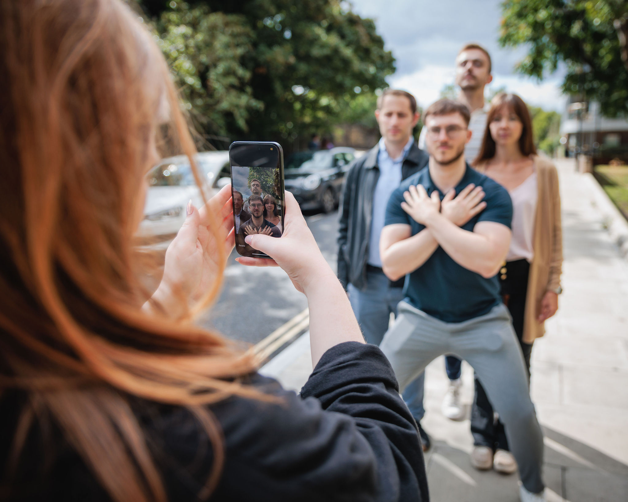 Snow-covered chalet venue for IQUW corporate ski event