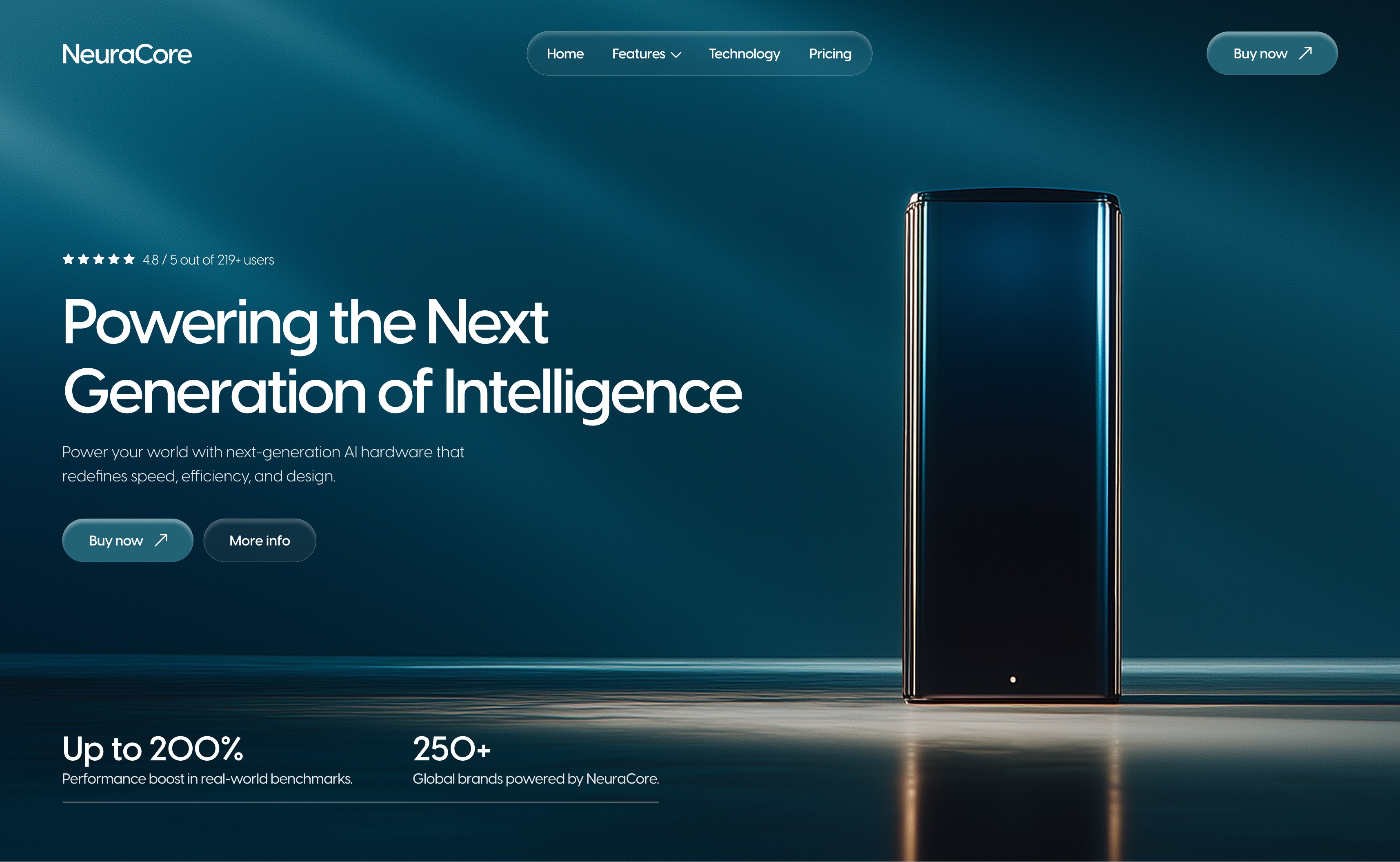 Retro-themed graphic with phrases like "Increased Performance 146%" and "100% Vector." Features cartoon faces, bright colors, and playful text arrangement