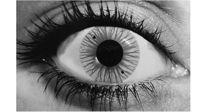 eye close up
